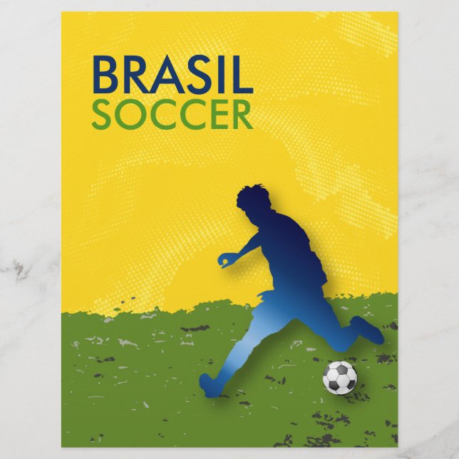 Brasil Soccer Flyer (Front)