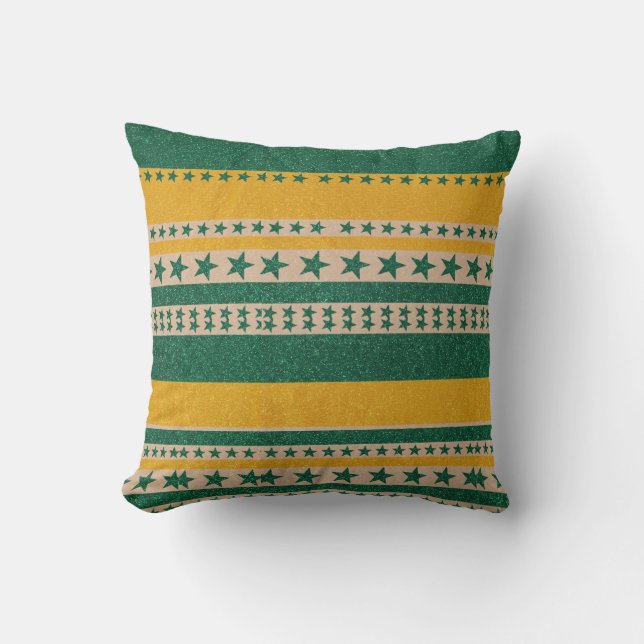 Brasil World Cup 2026 Throw Pillow (Front)