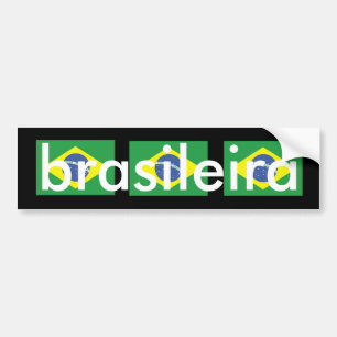 Brasileira Bumper Sticker