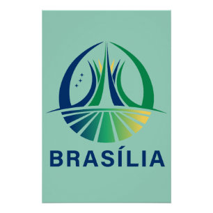 Brasilia Brazil Capital Poster
