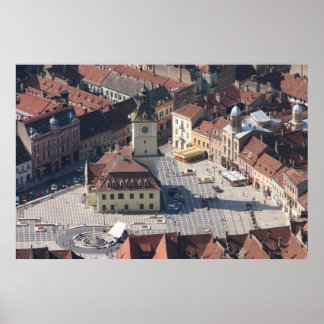 Brasov City Centre Poster