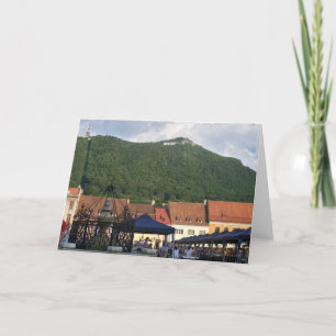 Brasov, Roumanie Carte de voeux vierge