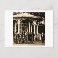 Brass Band at Saratoga Springs, New York ca. 1860s