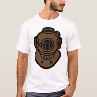 Brass Diving Helmet T-Shirt