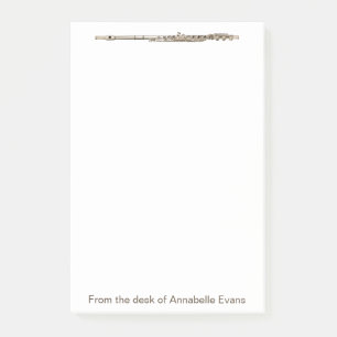 Brass Flute Post-it Notes