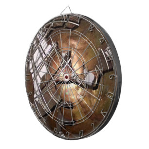 Brass Globe Art Dimensional Dartboard