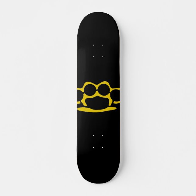 Brass Knuckles Skateboard (Front)
