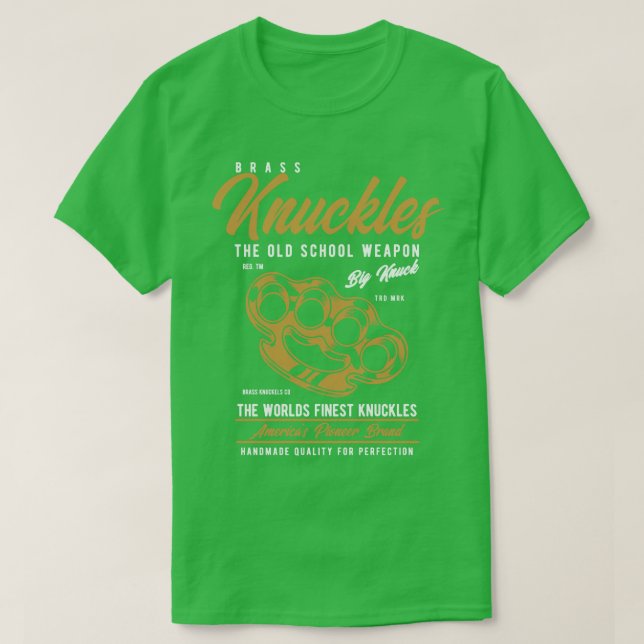 Brass Knuckles T-Shirt (Design Front)