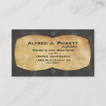 Brass Plate Frame