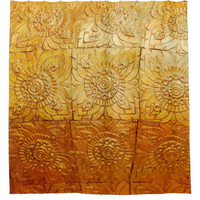 Brass square with patternabstract, art, graphic de (Front)