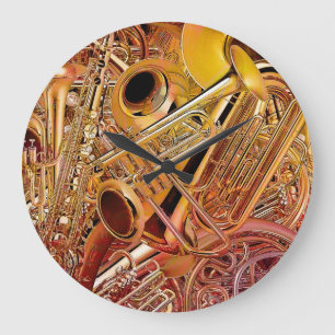 Brass Wall clock