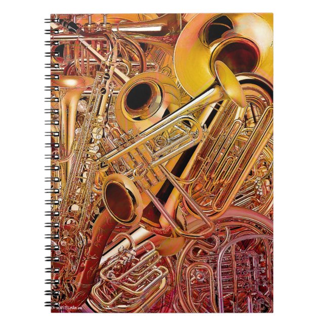 Brass Wall notebook (Front)