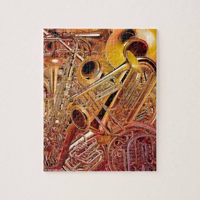 Brass Wall puzzle (Vertical)