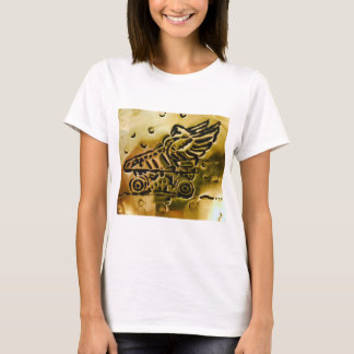 Brass Winged Skate T-Shirt White