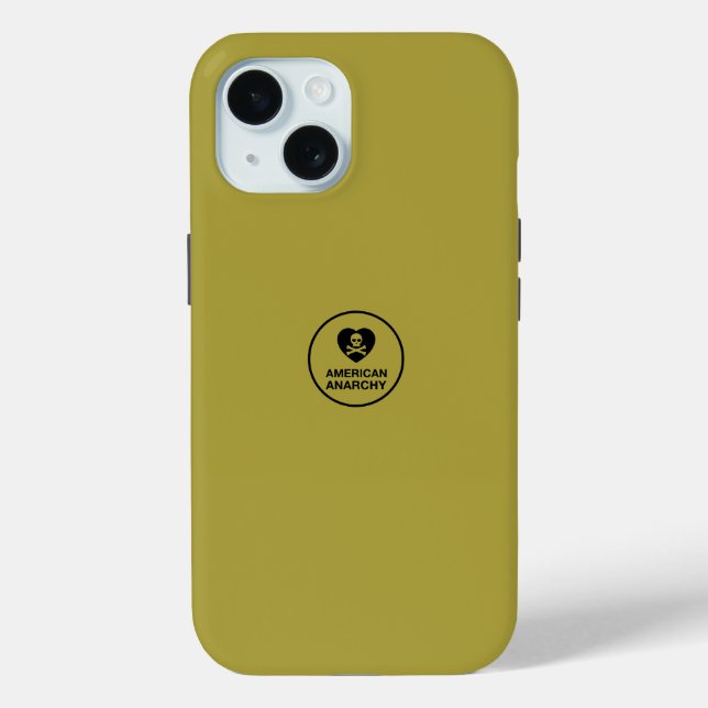 Brass Yellow - Emo - iPhone / iPad Case (Back)