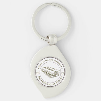 Brassbright Press Button Keychain