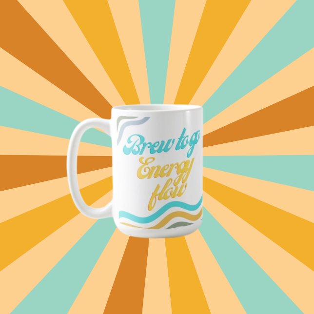 Brasser pour aller Energy Flow Café classique Mug (Créateur téléchargé)