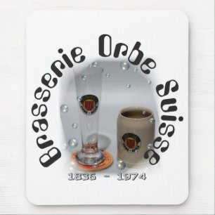 Brasserie Orbe Suisse Mauspad Mouse Pad
