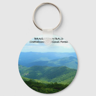 Brasstown Bald - Chattahoochee National Forest Keychain