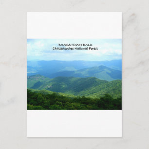 Brasstown Bald - Chattahoochee National Forest Postcard