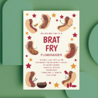 Brat Fry Invitation