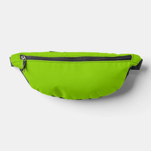 Brat Green Solid Colour Fanny Pack (Lay Down)