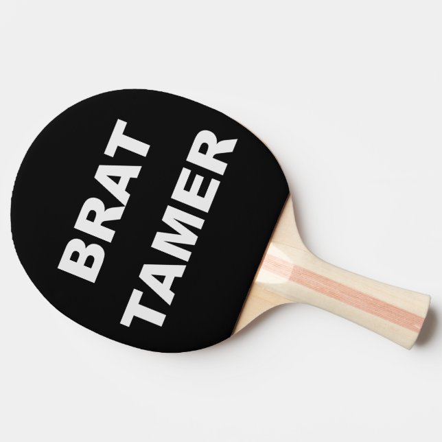 Brat Tamer Paddle Black (Side)