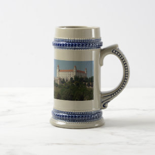 bratislava castle beer stein