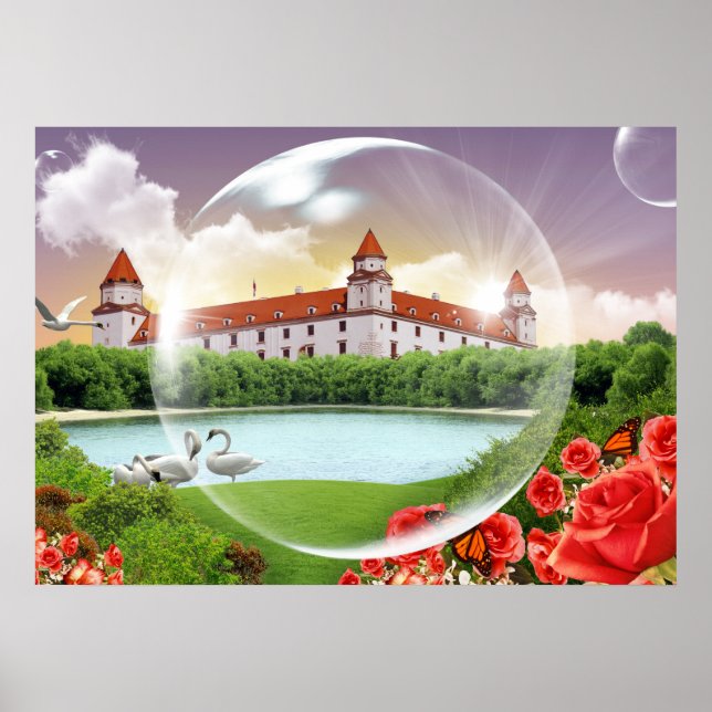 Bratislava castle poster (Front)