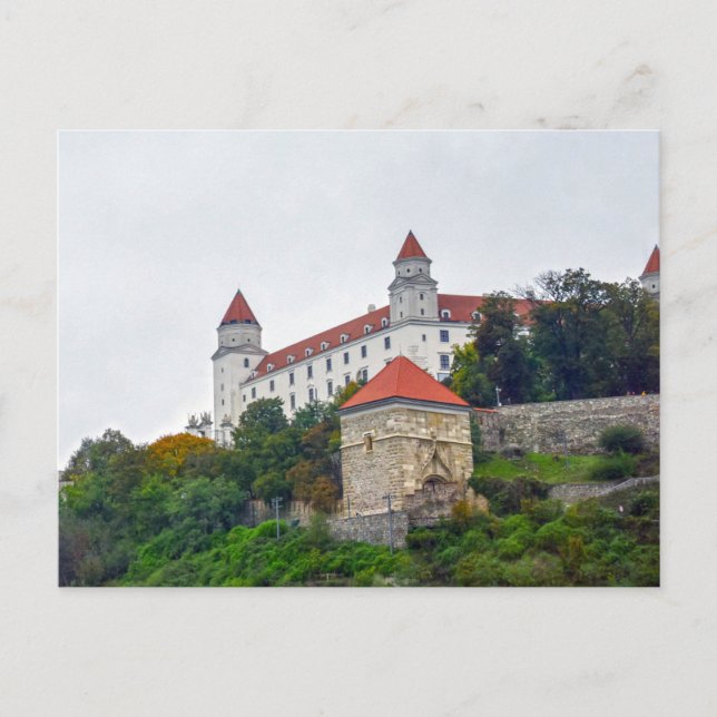Bratislava Castle, Slovakia Postcard (Front)