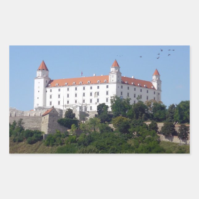 bratislava castle sticker (Front)
