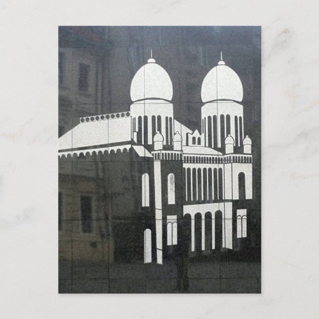 bratislava castle white postcard (Front)