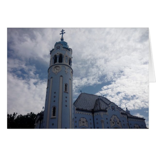 bratislava church blue (Front Horizontal)