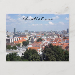 bratislava city postcard