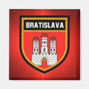 Bratislava Flag Magnet