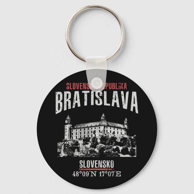 Bratislava Keychain (Front)