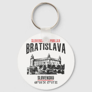 Bratislava Keychain