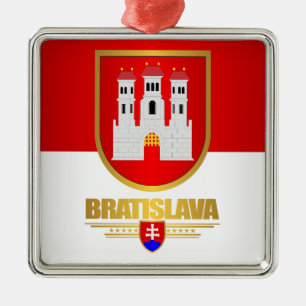 Bratislava Metal Ornament