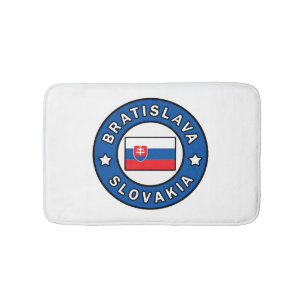 Bratislava Slovakia Bath Mat