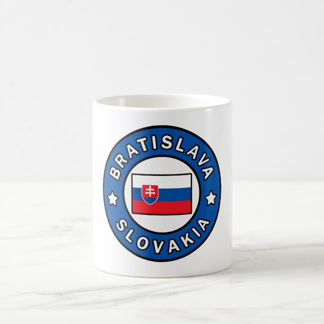 Bratislava Slovakia Coffee Mug (Center)