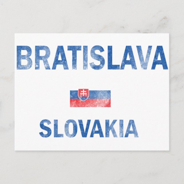 Bratislava Slovakia Designs Postcard (Front)