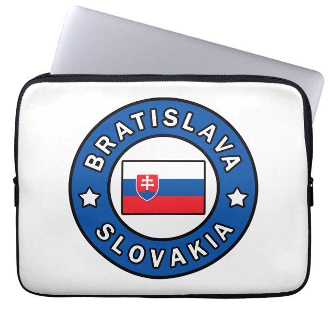 Bratislava Slovakia Laptop Sleeve (Front)