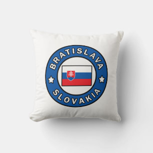 Bratislava Slovakia Throw Pillow
