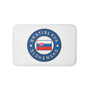 Bratislava Slovensko Bath Mat