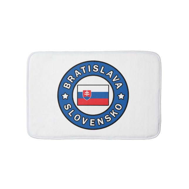Bratislava Slovensko Bath Mat (Front)