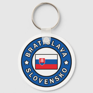 Bratislava Slovensko Keychain