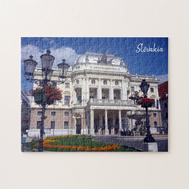 bratislava theatre slovakia jigsaw puzzle (Horizontal)