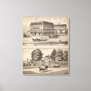 Brattleboro House Canvas Print