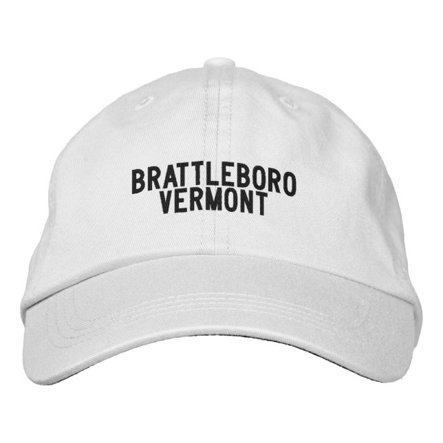BRATTLEBORO Vermont Hat (Front)