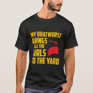 Bratwurst Sausage Oktoberfest Apparel For Men T-Shirt
